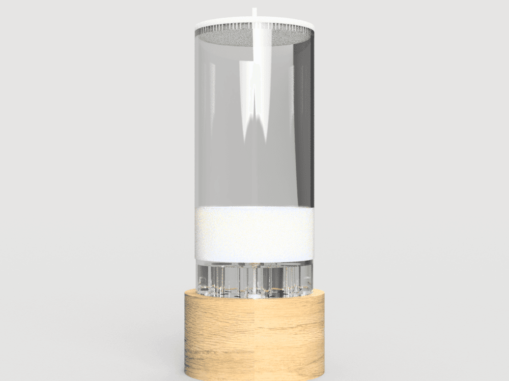 Studio prototype, front view