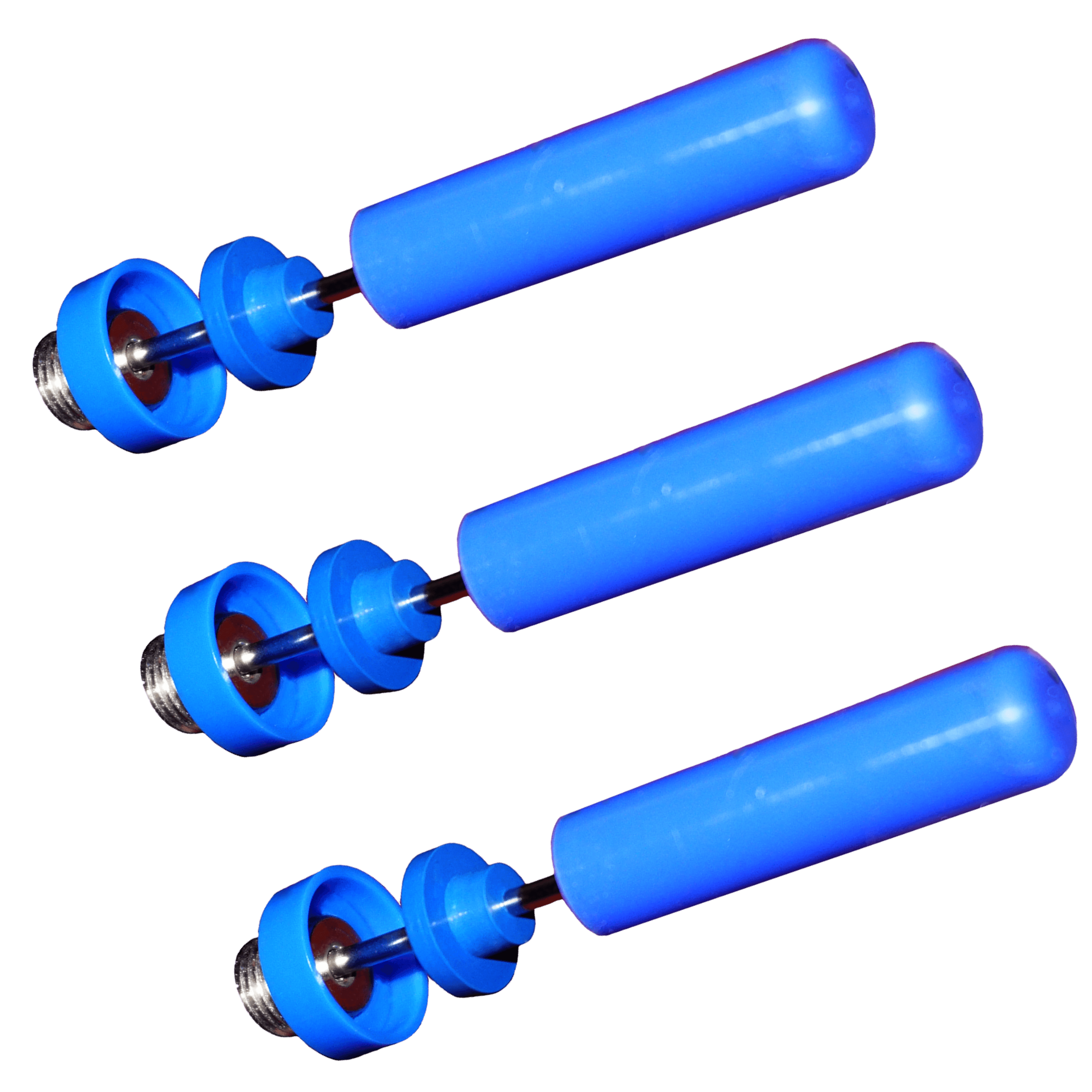 Three ONPOINT systems with protective caps